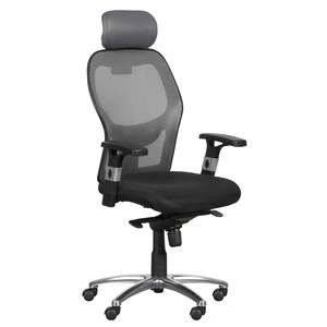 Президентски офис стол Comfortino 7520 - черен - сив