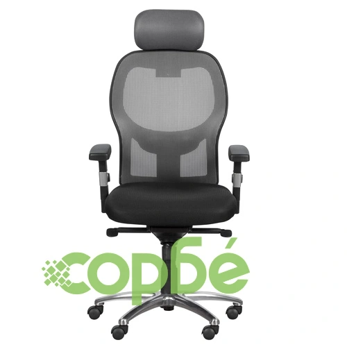 Президентски офис стол Comfortino 7520 - черен - сив ➤ топ цена ➤ sorbe.bg