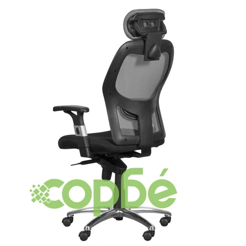 Президентски офис стол Comfortino 7520 - черен - сив ➤ топ цена ➤ sorbe.bg