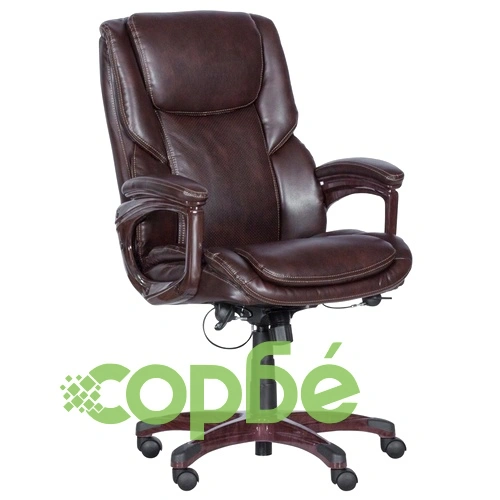 Президентски офис стол Comfortino 5025 - тъмнокафяв ➤ топ цена ➤ sorbe.bg