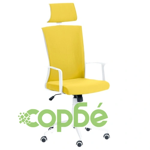 Президентски офис стол Comfortino 7524-2 - горчица ➤ топ цена ➤ sorbe.bg