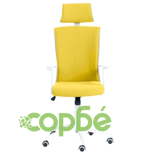 Президентски офис стол Comfortino 7524-2 - горчица ➤ топ цена ➤ sorbe.bg