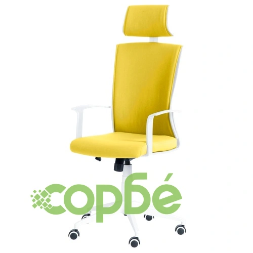 Президентски офис стол Comfortino 7524-2 - горчица ➤ топ цена ➤ sorbe.bg