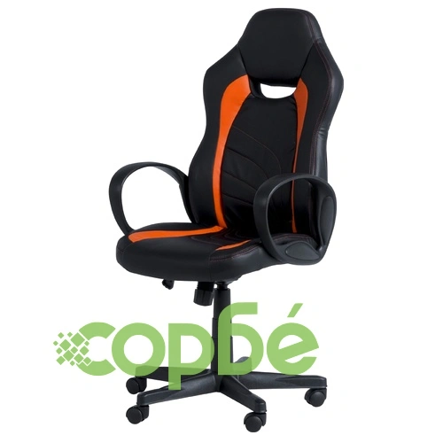 Геймърски стол Comfortino 7525 - черно-оранжев ➤ топ цена ➤ sorbe.bg