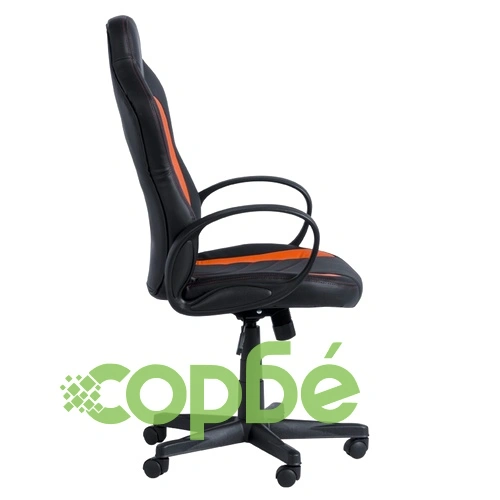 Геймърски стол Comfortino 7525 - черно-оранжев ➤ топ цена ➤ sorbe.bg