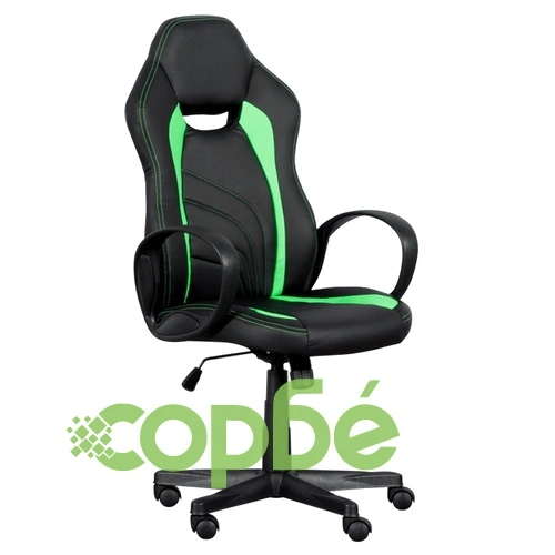 Геймърски стол Comfortino 7525 - черно-зелен ➤ топ цена ➤ sorbe.bg