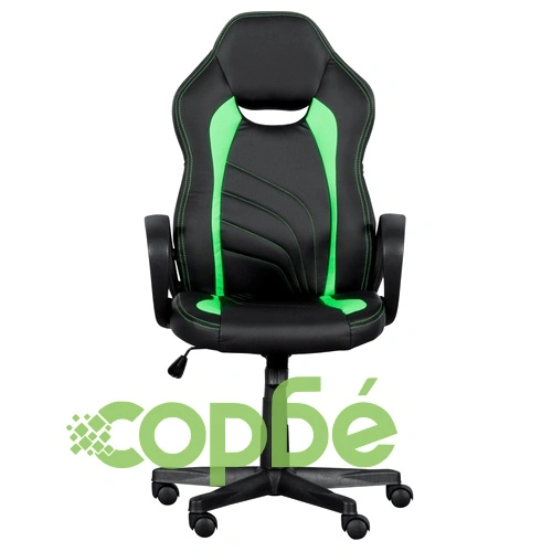 Геймърски стол Comfortino 7525 - черно-зелен ➤ топ цена ➤ sorbe.bg