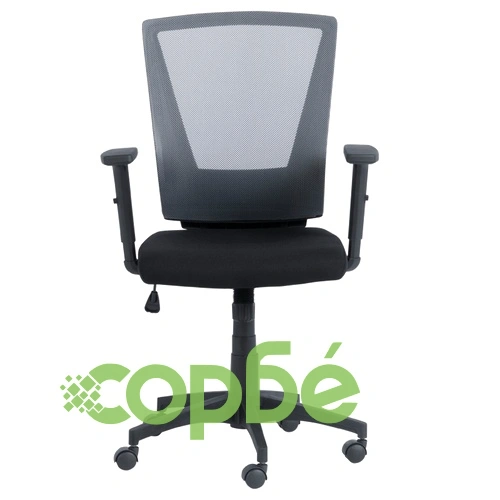 Работен офис стол Comfortino 7039 - черен - сив ➤ топ цена ➤ sorbe.bg