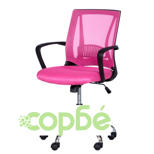 Работен офис стол Comfortino 7040 в розов цвят ➤ топ цена ➤ sorbe.bg