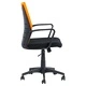 Работен офис стол Comfortino 7041- черен - оранжев