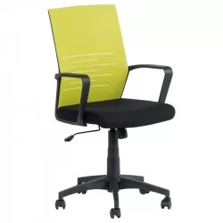 Работен офис стол Comfortino 7041 - черен - зелен