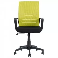 Работен офис стол Comfortino 7041 - черен - зелен