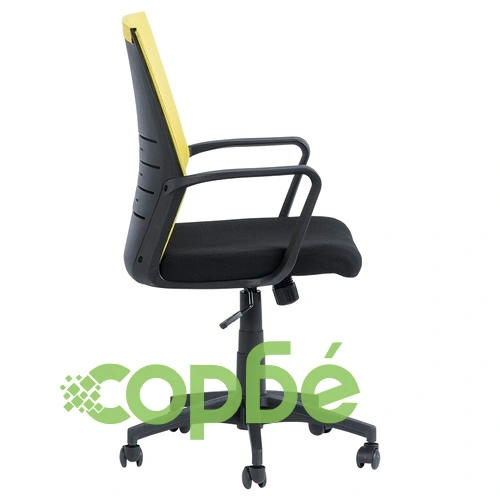 Работен офис стол Comfortino 7041 - черен - зелен ➤ топ цена ➤ sorbe.bg