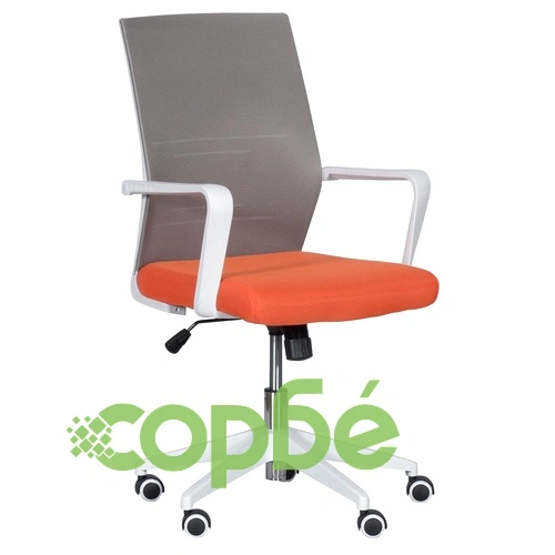 Работен офис стол Comfortino 7044 - сив-оранжев ➤ топ цена ➤ sorbe.bg