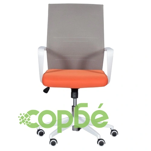 Работен офис стол Comfortino 7044 - сив-оранжев ➤ топ цена ➤ sorbe.bg