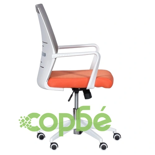 Работен офис стол Comfortino 7044 - сив-оранжев ➤ топ цена ➤ sorbe.bg