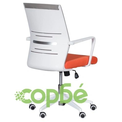 Работен офис стол Comfortino 7044 - сив-оранжев ➤ топ цена ➤ sorbe.bg