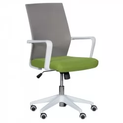 Работен офис стол Comfortino 7044 - сив-зелен