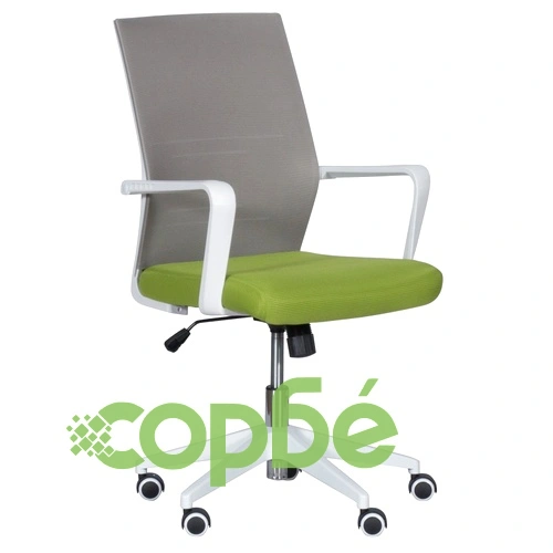 Работен офис стол Comfortino 7044 - сив-зелен ➤ топ цена ➤ sorbe.bg