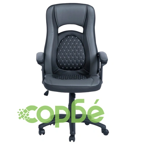 Президентски офис стол Comfortino 6095 - сив - черен ➤ топ цена ➤ sorbe.bg