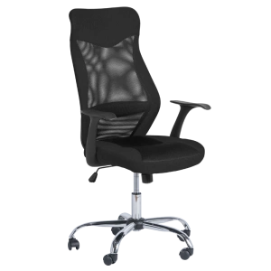 Офис Стол Comfortino 7528 M - Президентски стил, черен