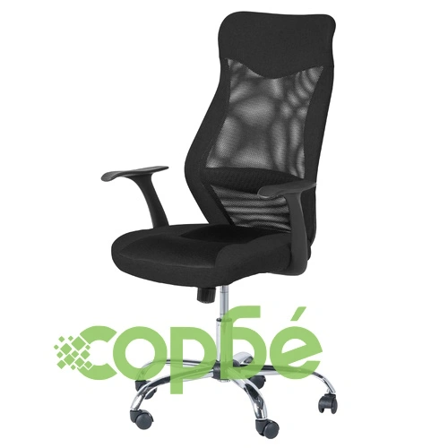 Президентски офис стол Comfortino 7528 - черен ➤ топ цена ➤ sorbe.bg