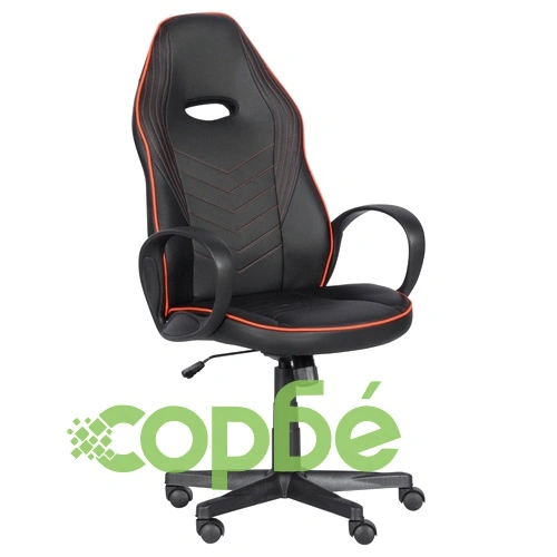 Геймърски стол Comfortino 7530 - черно - оранжев ➤ топ цена ➤ sorbe.bg