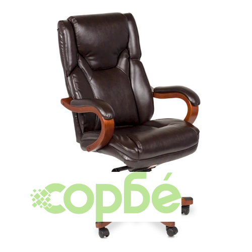 Офис стол Comfortino 6400 в тъмен шоколаден цвят ➤ топ цена ➤ sorbe.bg