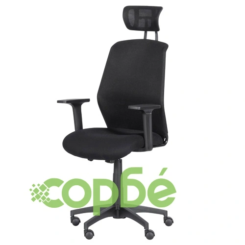 Президентски офис стол Comfortino 7535 - черен  ➤ топ цена ➤ sorbe.bg