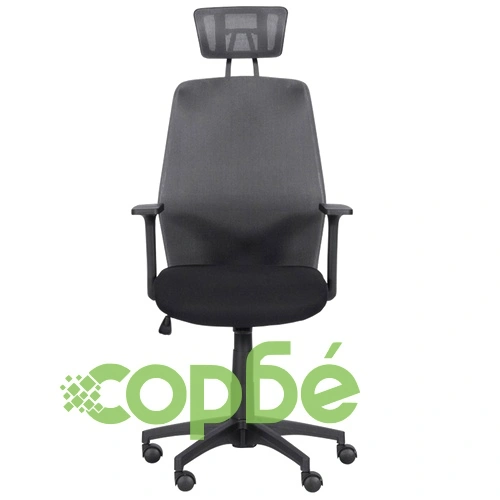 Президентски офис стол Comfortino 7535 - тъмносив - черен ➤ топ цена ➤ sorbe.bg