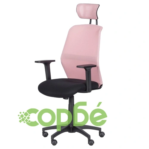 Президентски офис стол Comfortino 7535 - розово - черен ➤ топ цена ➤ sorbe.bg