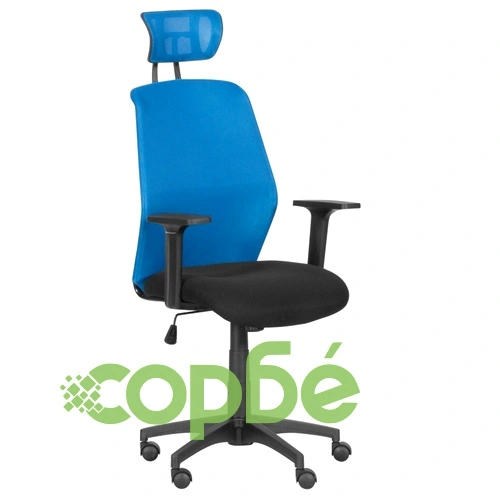 Президентски офис стол Comfortino 7535 - синьо - черен ➤ топ цена ➤ sorbe.bg