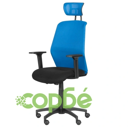 Президентски офис стол Comfortino 7535 - синьо - черен ➤ топ цена ➤ sorbe.bg