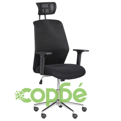 Президентски офис стол Comfortino 7535-1 - черен ➤ топ цена ➤ sorbe.bg