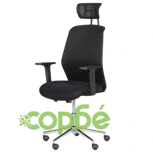 Президентски офис стол Comfortino 7535-1 - сив - черен ➤ топ цена ➤ sorbe.bg