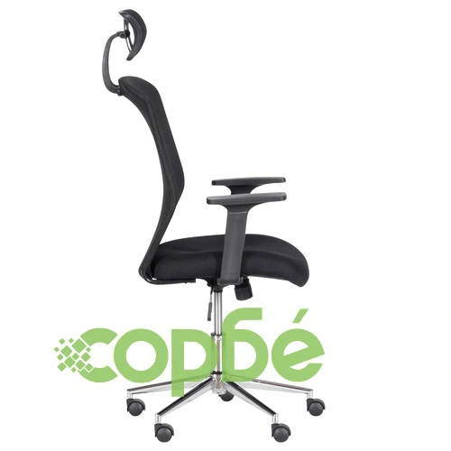 Президентски офис стол Comfortino 7535-1 - сив - черен ➤ топ цена ➤ sorbe.bg