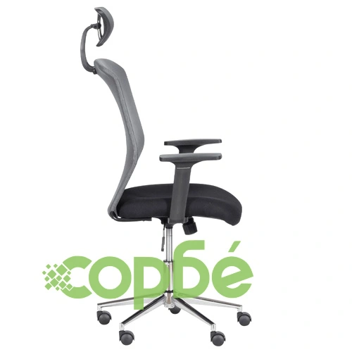 Президентски офис стол Comfortino 7535-1 - сив - черен ➤ топ цена ➤ sorbe.bg