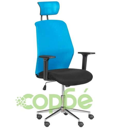 Президентски офис стол Comfortino 7535-1 - синьо - черен ➤ топ цена ➤ sorbe.bg