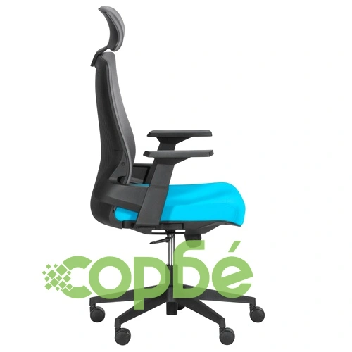 Президентски офис стол Comfortino 7544 - син-сив ➤ топ цена ➤ sorbe.bg