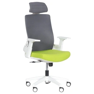 Президентски офис стол Comfortino 7546 - зелен-сив