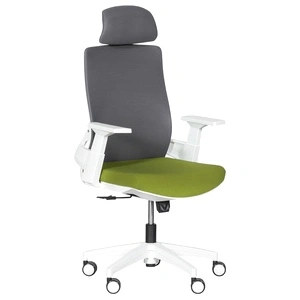 Президентски офис стол Comfortino 7546 - тъмнозелен-сив