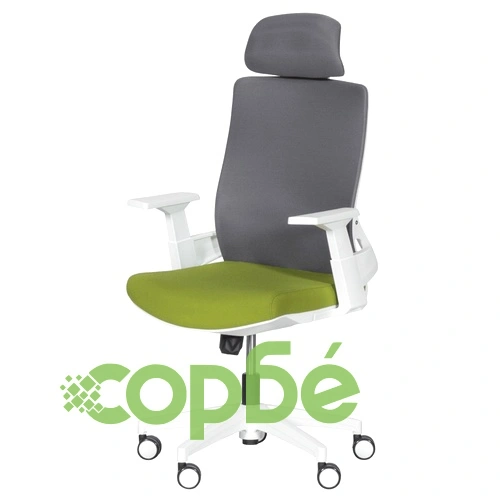 Президентски офис стол Comfortino 7546 - тъмнозелен-сив ➤ топ цена ➤ sorbe.bg