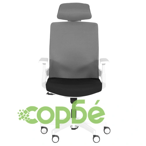 Президентски офис стол Comfortino 7546 - черен - сив ➤ топ цена ➤ sorbe.bg