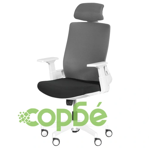 Президентски офис стол Comfortino 7546 - черен - сив ➤ топ цена ➤ sorbe.bg