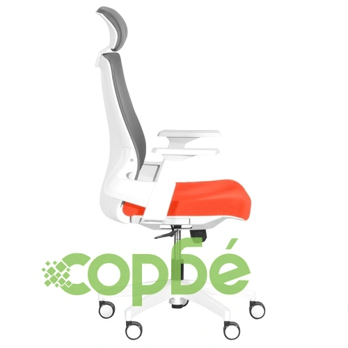 Президентски офис стол Comfortino 7546 - оранжев - сив ➤ топ цена ➤ sorbe.bg