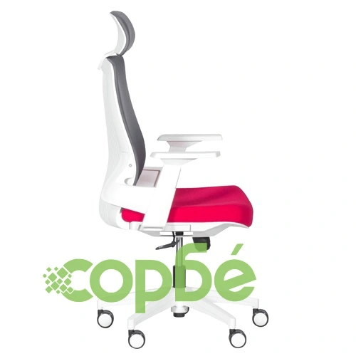 Президентски офис стол Comfortino 7546 - червен - сив ➤ топ цена ➤ sorbe.bg