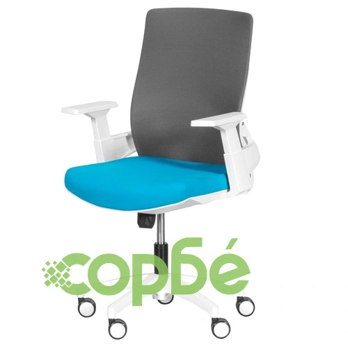 Работен офис стол Comfortino 7547 - син-сив ➤ топ цена ➤ sorbe.bg