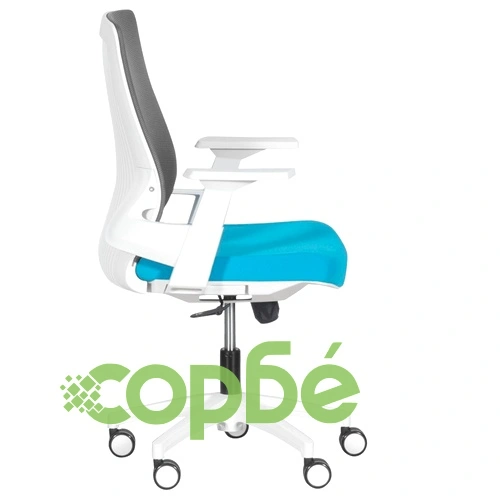 Работен офис стол Comfortino 7547 - син-сив ➤ топ цена ➤ sorbe.bg