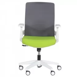 Работен офис стол Comfortino 7547 - зелен-сив