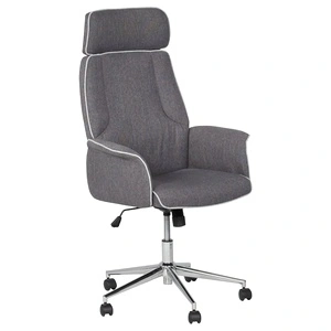 Офис кресло BARNI - сивo